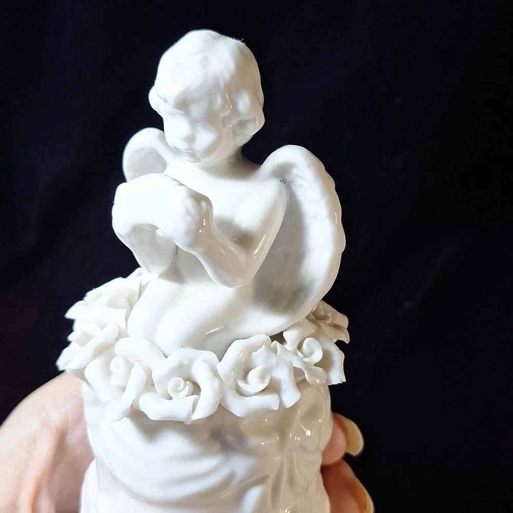 White porcelain Angel bells
